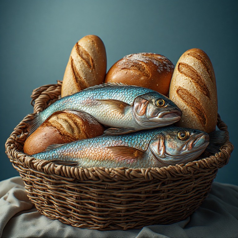 loaves (2) + fishes (4) 03